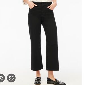 J. Crew Women's Black Flare & Wide Leg Jeans